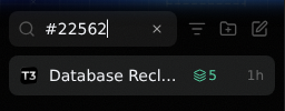 sidebar search after: row shows the stack icon with 5