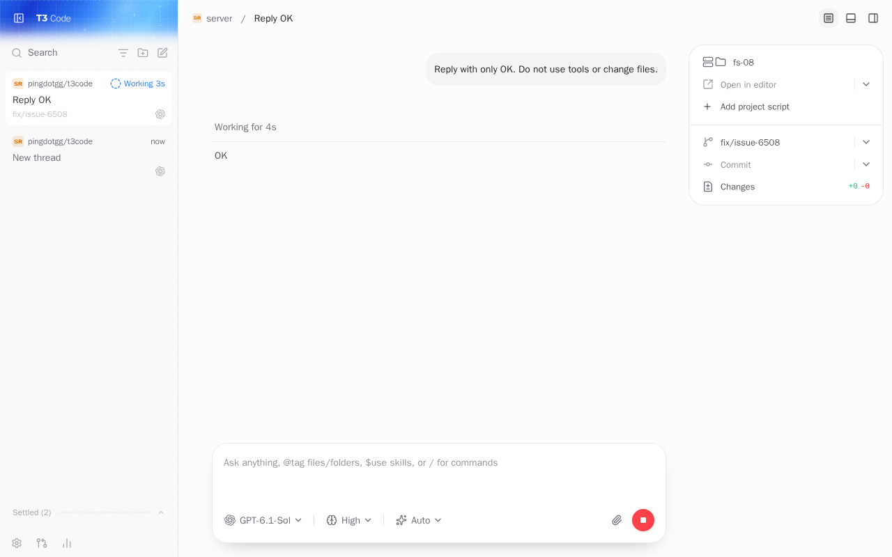 Source thread using Auto